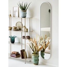 Lustro HENNETVED 35x170cm Srebrny