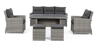 Zestaw Mebli Ogrodowych ARIEL Szary