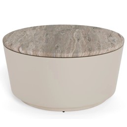 Stolik CANGAS fi80 Marmur/Szary