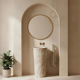 Wieszak Łazienkowy TOMI 5805 Miedź Szczotkowana