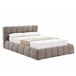 Łóżko PARMA Raven 140x200cm Ciemny Beżowy