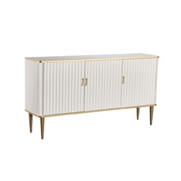 Komoda STILIG ST313A Beżowy/Złoty