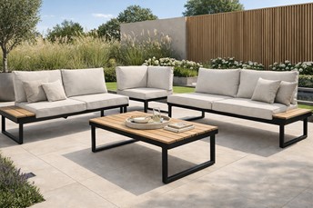 Zestaw Ogrodowy SORRENTO Pro 5-Osobowy Taupe