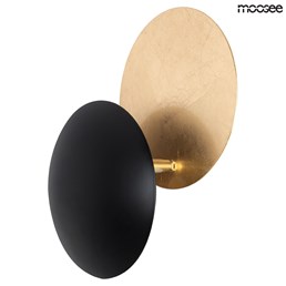 Lampa Ścienna ECLISE Złoty/Czarny
