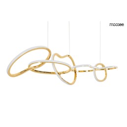 Lampa Wisząca JAZZ 6 Złoty/Biały