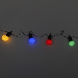 Girlanda OGRODOWA Żarówkowa 20 LED Kolorowa