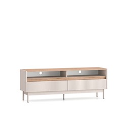 Szafka RTV DUNEA 07 Kaszmirowy/Dąb Cremona