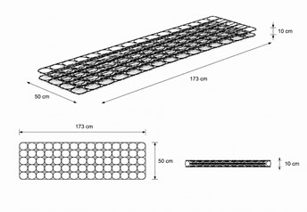Bonell Formatka 173x50x10