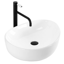 Umywalka Nablatowa VANILA Biały