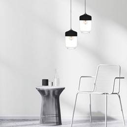 Lampa Wisząca VALENTINA 1B Czarny