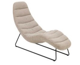 Szezlong CHAPLIN Beżowy Monza 60