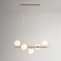 Lampa Wisząca ARDI K-5841 Biały/Beż