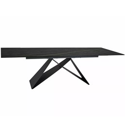 Stół WESTIN Ceramic Noir Desire (160-240)x90 Czarny
