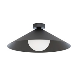 Lampa Sufitowa MONO 1M Czarny/Opal