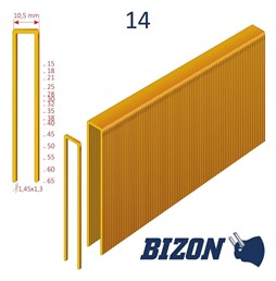 Zszywki Stolarskie Bizon 14/25Z 18 900 szt.