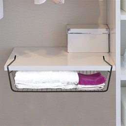 Podwieszany Kosz Podpółkowy L Czarny