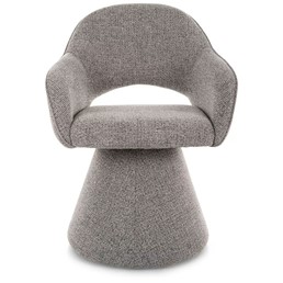 Krzesło RIKU Noelle Szary/Czarny Mat