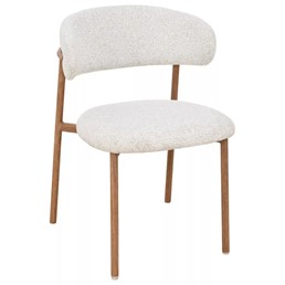 Krzesło ELTON II Jasny Beż/Dąb