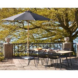 Parasol Ogrodowy AUSTIN 300cm Czarny