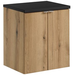 Zestaw Meblowy NOVA 50cm Dąb Coast Evoke/Czarny Mat