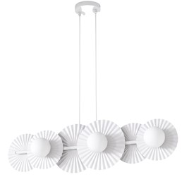 Lampa Wisząca UMBRA 6 Biały/Opal