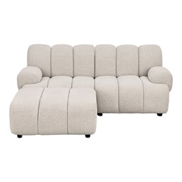 Sofa Modułowa TAZA 2,5-Osobowa Lewa Beżowy