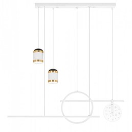 Lampa Wisząca STARS Biały/Złoty