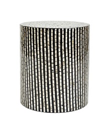 Stolik Okrągły AV1730-28B 41x46 Czarny