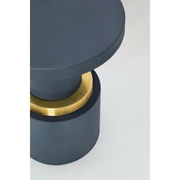 Stolik Kawowy MUDIT fi35 Niebieski