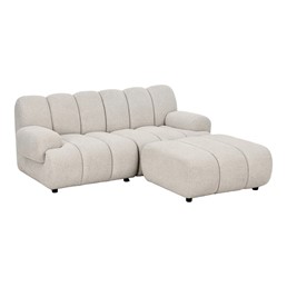 Sofa Modułowa TAZA 2,5-Osobowa Prawa Beżowy