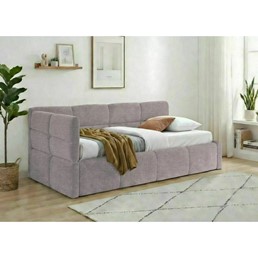 Łóżko EMMA Raven 90x200cm Pudrowy Róż