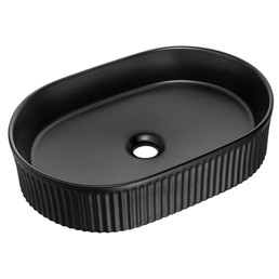 Umywalka Nablatowa BEYOND Czarny Mat