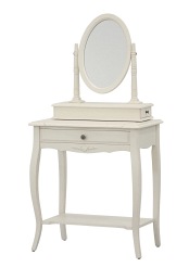 Konsola z Lustrem Dijon 52 40x70x140 Beżowy