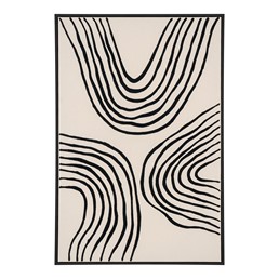 Obraz LIPARI NO.2 60x90cm Czarny/Beżowy