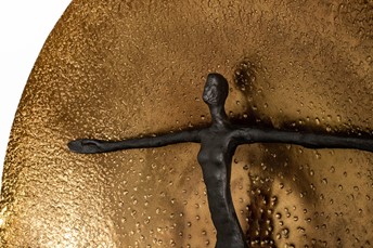 Dekoracja Ścienna UMANO BRASS 59 cm