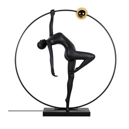 Lampa Podłogowa HUMAN ACROBATIC Czarny