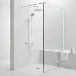 Zestaw Natryskowy z Termostatem LUNGO Biały