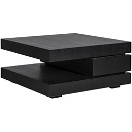 Stolik Kawowy OAKURA BLOK C Czarny