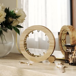 Organizer na Biżuterię FERRIS NATURAL Beżowy