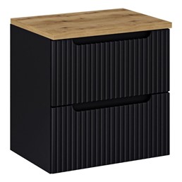 Zestaw Meblowy NOVA 60cm Dąb Wotan/Czarny Mat