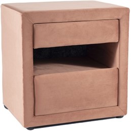 Szafka Nocna ET-003 Velvet Róż Antyczna Bluvel 52