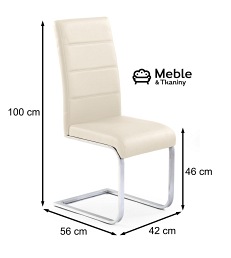 Krzesło K85 Ciemny Krem