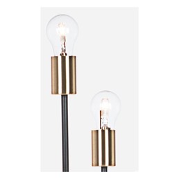 Lampa Podłogowa TORCH Czarny