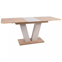 Stół Rozkładany PLATON (136-176)x80 Dąb Cremona Torro/Kaszmir