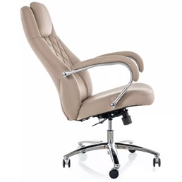 Fotel Obrotowy Q-07 Beżowy