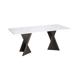 Stół MODIG M17 180x90cm Biały/Grafitowy