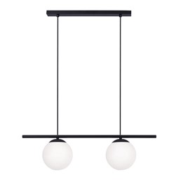 Lampa Wisząca ARTON K-4965 Czarny/Biały Matowy