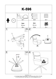 Krzesło K596 Beżowy