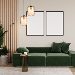 Lampa Wisząca ELIANNA 1S Czarny/Brązowy