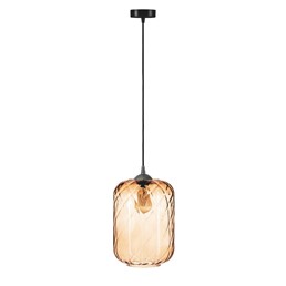 Listwa Wisząca ELIANNA 1L Czarny/Brązowy